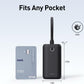 iWALK Mini Portable Charger 10,000mAh, 22.5W USB-C Fast Charging Power Bank with Built-in Cable, Travel Essential Ultra-Small Battery Pack Compatible for iPhone 16/16 Pro/15, Samsung, Google, Black