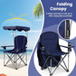 Camping Chair with Canopy Shade
