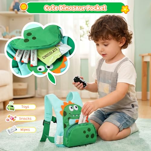 3 in 1 Toddler Harness Leash with Key Lock for Boys Girls
