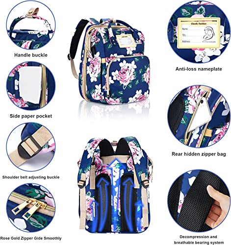 Diaper Bag Backpack with Changing Station