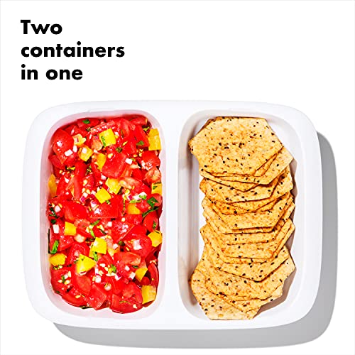 Good Grips Prep & Go 2 Cup Divided Food Storage Container
