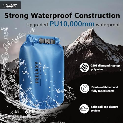 Waterproof Dry Bag 2 Pack (2 Count)