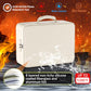 Fireproof File Organizer Bag with 13 Pockets Accordion File Folder