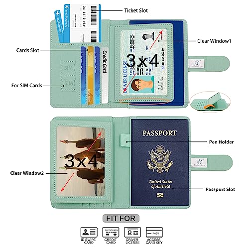 Rfid Passport Holder for Travel women