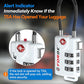 TSA Approved Cable Luggage Locks