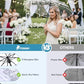 Windproof Travel Umbrellas for Rain and Sun (2 Count)