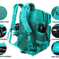 Military Tactical Backpack for Men and Women 45L Army 3 Days Assault Pack Bag Large Rucksack with Molle System Lake Blue