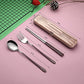 Travel Utensils with Case (4 Count)