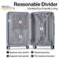 24 Inch Luggage Suitcases With Spinner Wheels Lightweight PC Hard Shell Rolling Suitcase With Travel Lock