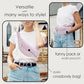 Large Purple Crossbody Fanny Pack for Women Belt Bag fits All Phones
