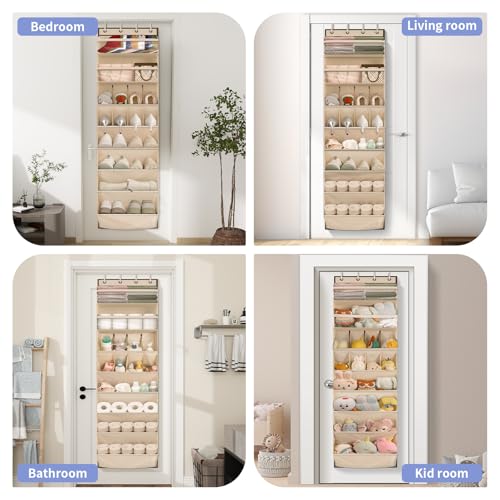 1 Pack Over The Door Shoe Organizer