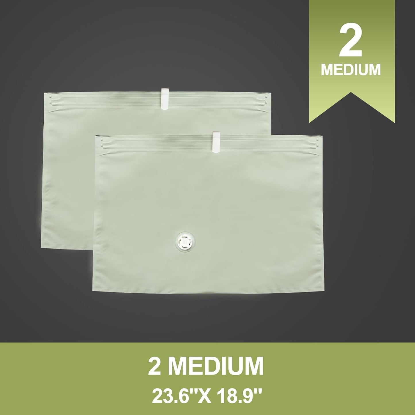 Umimile Vacuum Storage Bags, Space Saver Sealer Bags, Compression Bags for Clothes, Pillows, Comforters, Blankets, Bedding