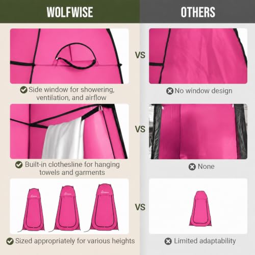 Pop Up Shower Tent for Camping Essentials