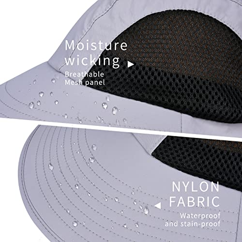 Sun Hat for Men Women with Neck Flap