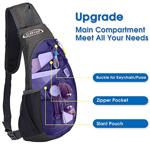 Small Sling Bag for Men Women