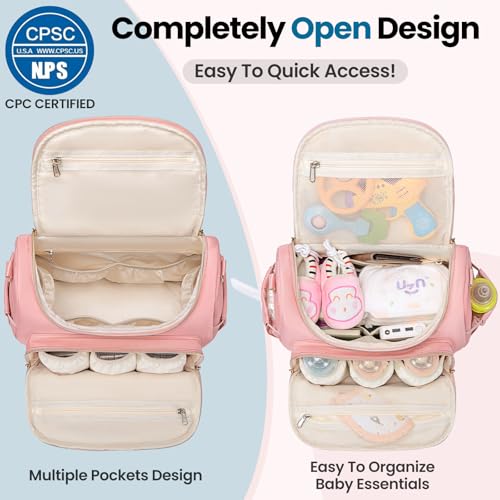 4 in 1 Convertible Diaper Bag Backpack