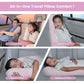 Inflatable Car Pillow for Kids & Adults