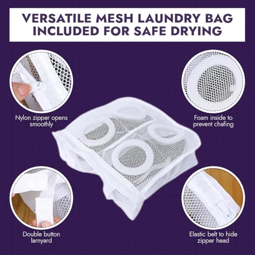 Shoe washing machine bag and dryer kit (5 Count)