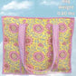100% Cotton Quilted Tote Bag For Women
