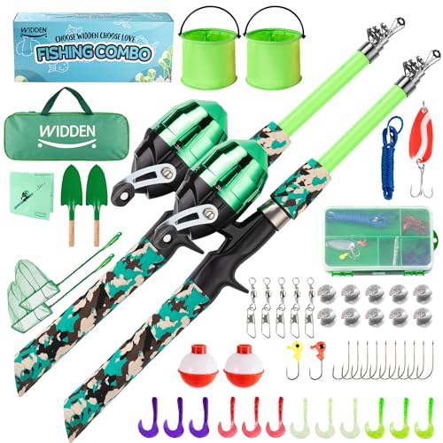 2 Pack Kids Fishing Pole