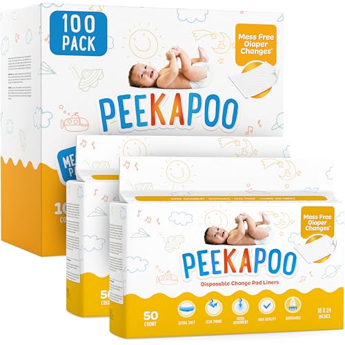 Disposable Baby Changing Pad Liners (50 Count)