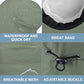 Sun Hat for Men Women with Neck Flap
