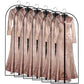 Garment Bag Clear for Long Dress (6 Count)