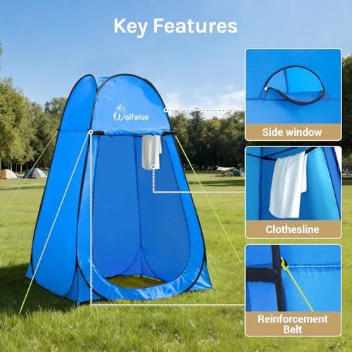 Pop Up Shower Tent for Camping Essentials