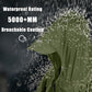 Hooded Rain Poncho Lightweight Waterproof Unisex Raincoat Jacket with Pocket for Men Women Adult