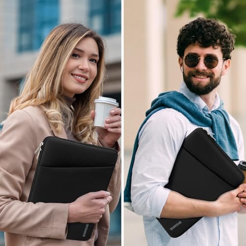 RAINYEAR 17 Inch Laptop Sleeve Padded Case Cover with Front Pocket