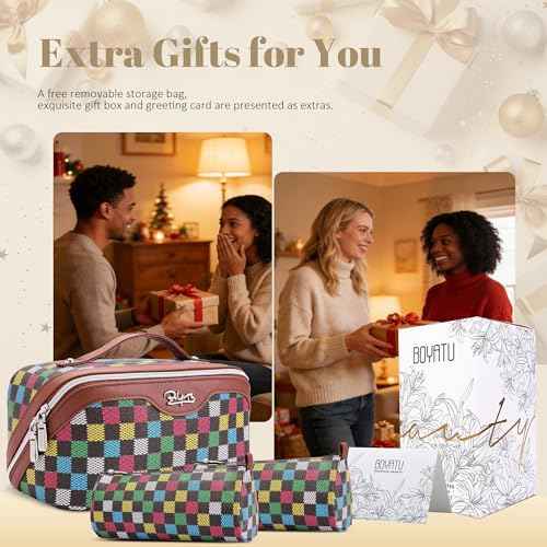 Travel Makeup Bag Organizer Cosmetic Bag (3 Count)