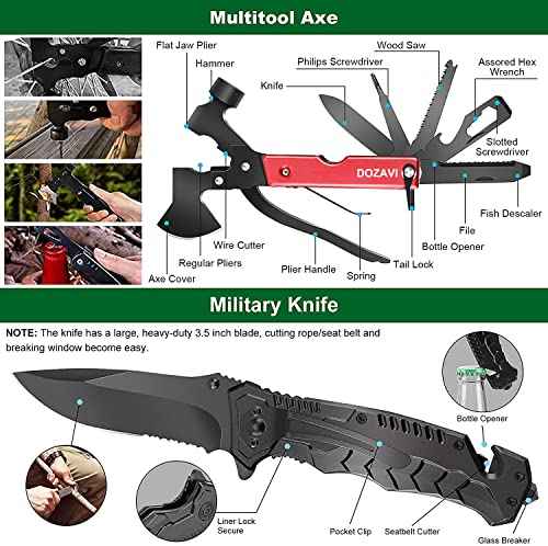 Survival Gear and Equipment with Molle Pouch