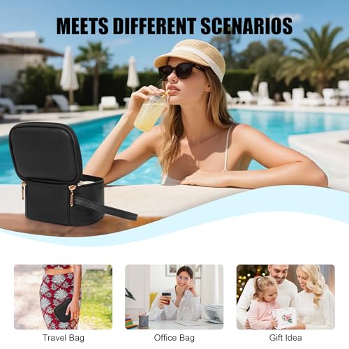 Mini Makeup Bag with Led Mirror