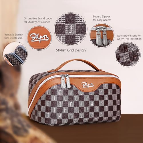 Travel Makeup Bag Organizer Cosmetic Bag (3 Count)