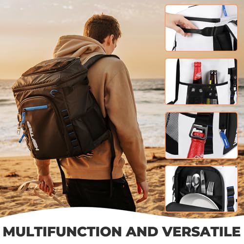 Backpack Cooler Insulated Waterproof Leakproof Lunch Bag 36 Cans