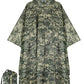 Hooded Rain Poncho for Adult with Pocket