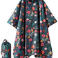 Hooded Rain Poncho for Adults
