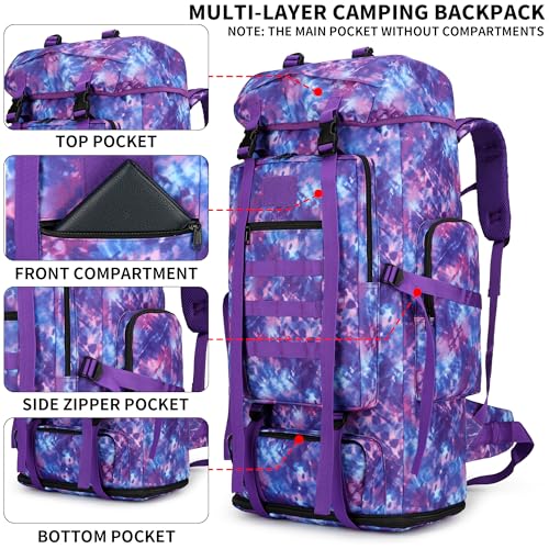 Hiking Backpack for Men 70L