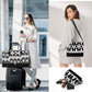 Weekender Bag for Women 21.5" Travel Duffel Large Carry On Bag 3PCS (3 Count)