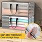 Heavy Duty Extra Large Clear Moving Bags with Strong Zipper Handles (4 Count)