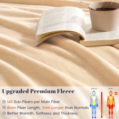 Fleece Blanket Oversized King 120x120