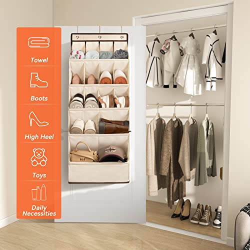 1 Pack Over the Door Shoe Organizers
