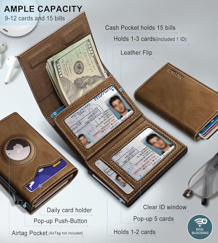 Airtag Wallet for Men