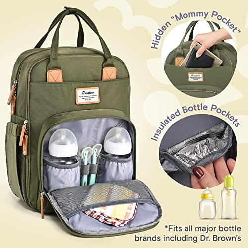 Baby Diaper Bag Backpack with Changing Pad