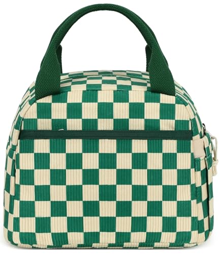 Lunch Box for Women men Insulated Cute Corduroy Lunch bag