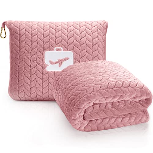 Travel Blanket & Pillow 68x42