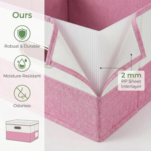 Storage Bins with Lids [3 (3 Count)