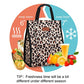 Lunch Bags for Women Insulated Reusable Lunch Tote with Internal Pocket