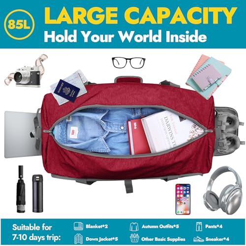 85L Travel Duffel Bag