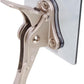 One-Touch Doorstop Adhesive Bracket (Satin Nickel, 4inch x 1pack)